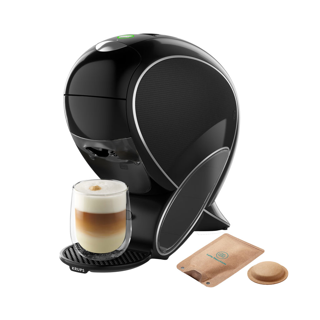 Krups NESCAFÉ Dolce Gusto NEO Latte YY5892FD Zwart – Koffiemachine met 2 Starbucks Mugs en Koffiebundel - Afbeelding 2