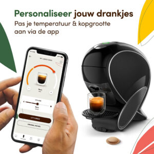 Krups NESCAFÉ Dolce Gusto NEO Latte YY5892FD Zwart – Koffiemachine met 2 Starbucks Mugs en Koffiebundel - Afbeelding 5