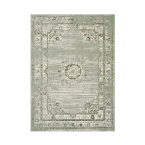 Flycarpets Antico Vintage Vloerkleed Mintgroen 140x200 cm – Laagpolig Klassiek Tapijt - Afbeelding 3