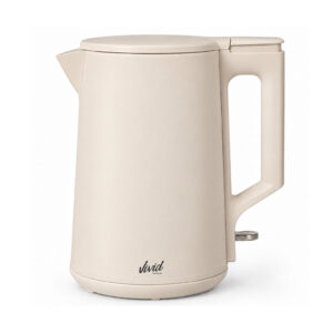 Vivid Green Waterkoker 1,7 Liter 2200W Beige – RVS, BPA-vrij en 360° Draaibaar